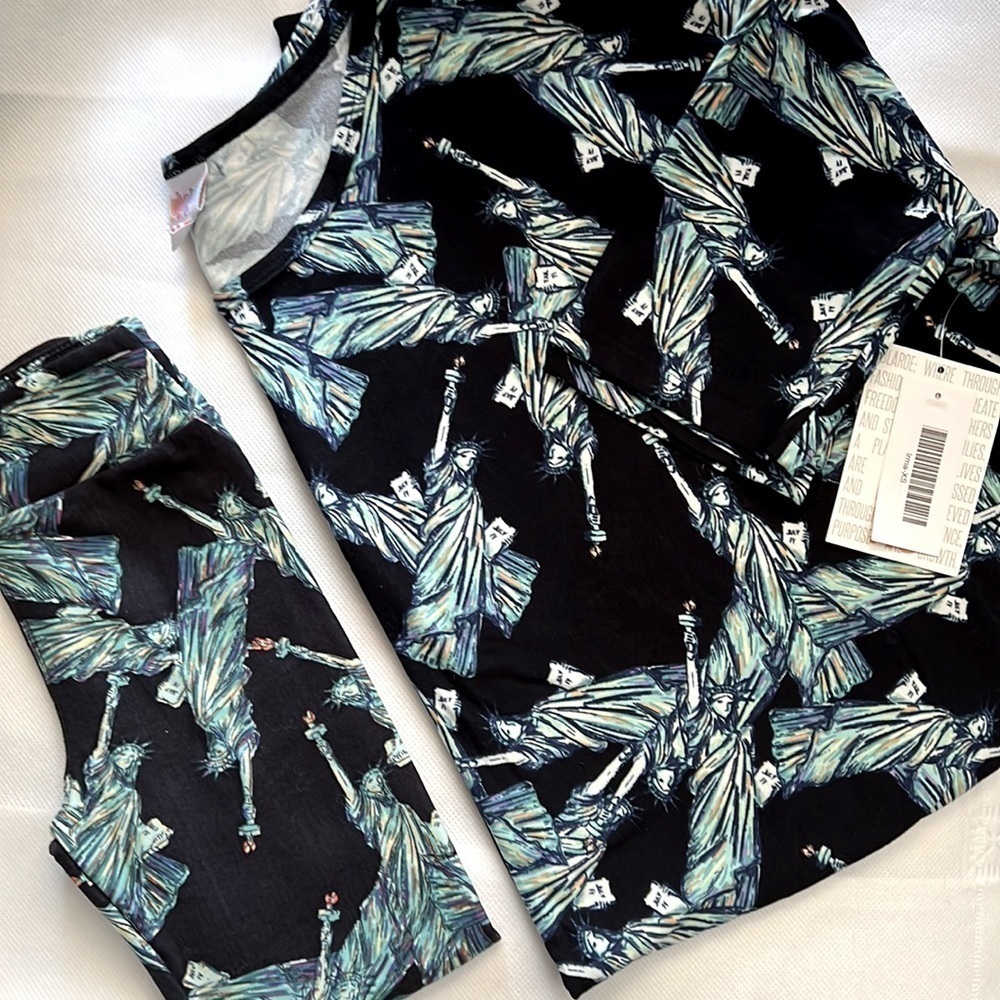 NEW!Mommy & Me Liberty Print - XS Irma & S/M Kids Leggings American